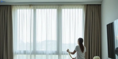 Delicate sheer drape cleaning wilston Matty Curtain Cleaning